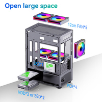 SNOWMAN CS054, processeur haut de gamme Intel Core I9, ordinateurs de bureau conçus pour les performances les plus élevées, boîtier de PC de jeu