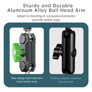 Camera hành động kẹp càng cua xoay <span class=keywords><strong>360</strong></span> độ mới, đang thịnh hành, với bi kim loại dành cho Insta360 và <span class=keywords><strong>GoPro</strong></span> - Product Image 5