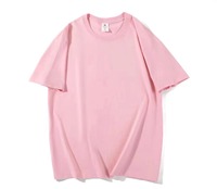 Vente en gros 230G T-shirt à col rond surdimensionné en coton biologique 100% coton pour hommes personnalisable