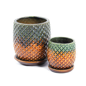 Jardinières d'extérieur, nouveau design, acceptent les commandes personnalisées, jardinières en céramique pour l'intérieur et l'extérieur, décoration <span class=keywords><strong>de</strong></span> la maison et du jardin - Product Image 3