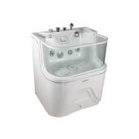 Petite baignoire à micro bulles pour le lavage et le surf des chats et des chiens
