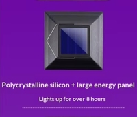 Lampe anti-moustiques solaire LED UV 365nm OEM personnalisée, extérieure, lumière violette non toxique, étanche IP65 pour jardin