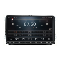 Autoradio Android 9 pouces 1280*720 2DIN pour tableau de bord VW, Android Auto sans fil, CarPlay intégré, WiFi, MP3, USB, écran tactile