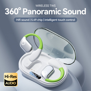 Digital Display OWS Open bluetooth <strong>Headset</strong> with <strong>Extremely</strong> Long Battery Life Bluetooth <strong>Headset</strong> - Product Image 2