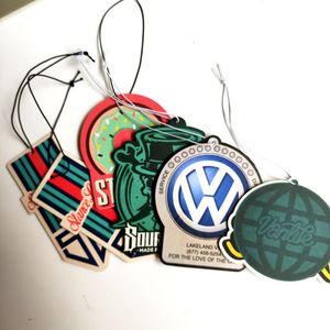Tarjeta de Papel Perfumada <span class=keywords><strong>para</strong></span> Coche con Aroma a Limón, Diseño Personalizado, Impresión a Color de Ángel/Animal, Corte con Forma Especial, Regalo de Gran Demanda - Product Image 2