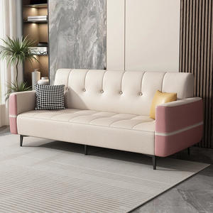 Canapé-lit moderne de luxe en cuir anti-griffes pour chat, haut de gamme, accessible pour les petits appartements, les bureaux, les célébrités d'<span class=keywords><strong>Internet</strong></span>, en bois - Product Image 4