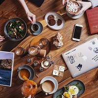 Sous-verre en verre transparent personnalisé sous-verre rond carré prix écologique