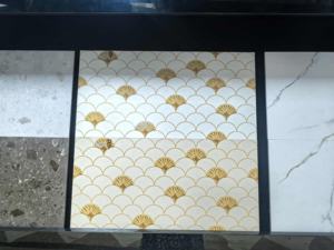 공장 저렴한 가격 300x600 Kajaria 욕실 3D 타일 장식 세라믹 벽 및 바닥 - Product Image 4