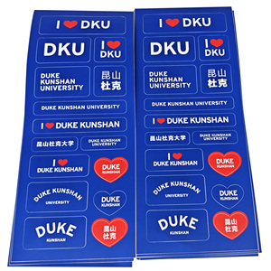 Eco Friendly Promotional Self Adhesive Waterproof Custom Printing Kiss Cut Vinyl Stickers Sheet for Kids