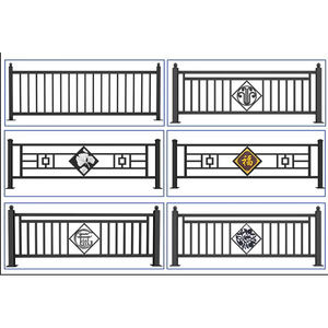 Yilin Brand Customized Aluminium Slat Fence Bridge High Way <strong>Guardrail</strong> for Bridges - Product Image 3