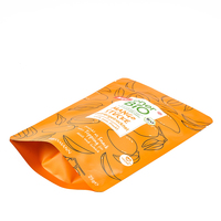 Sacs alimentaires avec logo personnalisé, pochettes verticales imprimées pour les petites entreprises de snacks