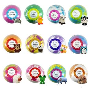 Bombas de baño al por mayor Kit de bomba de baño natural hecho a mano con sorpresa en el interior - Product Image 3