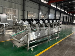 เครื่องอบแห้งสำหรับกำจัดน้ำมันในอาหารทอด เช่น มันฝรั่ง<span class=keywords><strong>ทอด</strong></span>และกล้วย<span class=keywords><strong>ทอด</strong></span> สำหรับผลิตภัณฑ์จากผลไม้และหัวหอม - Product Image 3