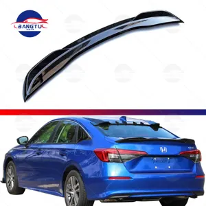 View larger image Add to Compare Share New Item Of ABS Plastic Carbon Fiber Original Style Rear Trunk Spoiler For Honda Civic