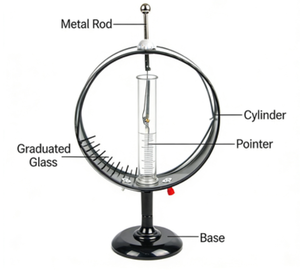Electroscopio de puntero para experimentos de física en laboratorio de secundaria, equipo educativo para pruebas de física en escuelas secundarias - Product Image 4