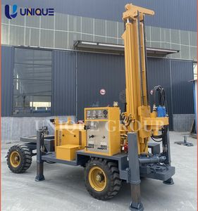 Offre Spéciale unique prix d'usine 200m 300M 350M 400M plate-forme de forage rotative perceuse de puits d'eau à roue pour puits d'eau - Product Image 3
