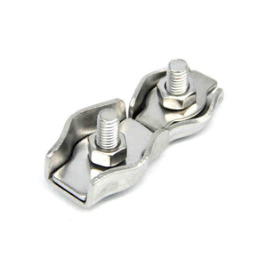 Clip de fixation pour câble métallique Tianli 10 mm M2, simple, en acier inoxydable, pour câble en acier, usage général industriel - Product Image 3