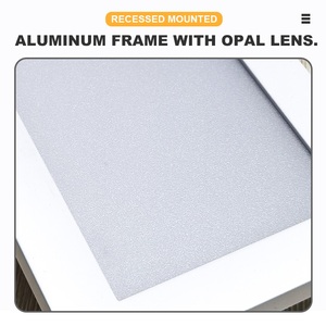 Lista UL 1x4 2x2 2x4 <span class=keywords><strong>4</strong></span> pulgadas 6 pulgadas de ancho 20W 40W 80W 2700-5000K Cct 0-10V regulable montaje empotrado Troffer Led Panel luz de techo - Product Image 4