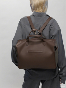Mochila Pañalera Ligera de Piel Sintética PU para Mamás, Bolso de Bebé Espacioso con Múltiples Bolsillos - Product Image 4