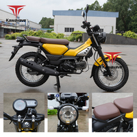 Motocyclettes Kawavave CUB 110cc, moteur Jianshe 150cc, motocyclettes à cadre courbé, Super Cub Motor