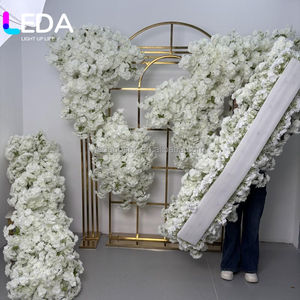 Décorations de mariage LEDA, arrangement floral, fleurs suspendues, fleurs artificielles blanches pour mariage - Product Image 2