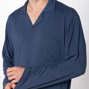 Pigiami in bambù con bottone a manica lunga e pigiami personalizzati da <span class=keywords><strong>uomo</strong></span> - Product Image 3