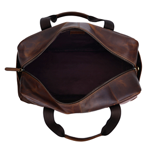 Bolsa de Viaje de Cuero Genuino de Primera Calidad, Ideal para Viajes de Negocios, Escapadas de Fin de Semana y Uso Diario, Disponible a un Precio Competitivo - Product Image 2