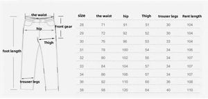 Jean en denim déchiré extensible vintage Ksubiy de marque de luxe de haute qualité, séchage rapide, style streetwear hip-hop pour homme - Product Image 6