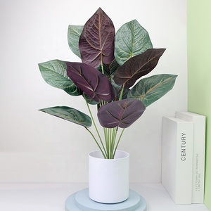 Planta Artificial Grande, Palmera Tropical Artificial, Planta Artificial Tipo Monstera <span class=keywords><strong>con</strong></span> Maceta, Adecuada para Hogar, Oficina, Sala de Estar - Product Image 2