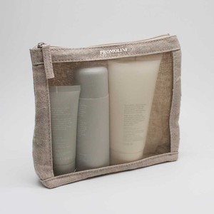 Custom Logo Transparent Mesh Cosmetic <b>Pouch</b> <b>Women</b> Travel Toiletry Storage <b>Bag</b> Lightweight Promotional Beauty Organizer <b>for</b> Gift - Product Image 1