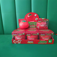 Bestseller transfrontalier Mogo Creative Big Tomato Squishy anti-stress en caoutchouc réaliste en forme de fruit à rebond lent, en boîte