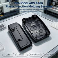 Services professionnels personnalisés de moulage par injection plastique pour boîtiers d'équipements de diagnostic automobile, matériaux ABS/PA66 sur mesure