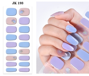 El nuevo efecto de fábrica, pegatinas de esmalte de <span class=keywords><strong>uñas</strong></span> de <span class=keywords><strong>color</strong></span> neón sólido, tiras de <span class=keywords><strong>uñas</strong></span> de Gel semicurado, envolturas artísticas para <span class=keywords><strong>uñas</strong></span>, tiras de esmalte de dedos - Product Image 5