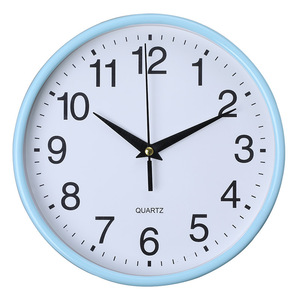 Wholesale Customized Round Design Contemporary Living Room Quartz Needle Display <strong>Battery</strong> Powered Plastic Material Wall <strong>Clocks</strong> - Product Image 4