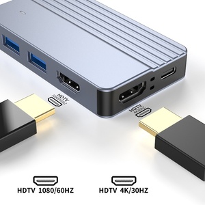 11 in 1 <span class=keywords><strong>USB</strong></span> Cドッキングステーション デュアルモニター HDTV 100W PD Type Cハブ 3.5mmオーディオ <span class=keywords><strong>USB</strong></span> 3.0 SD/TFカードリーダー MacBook対応 - Product Image 3