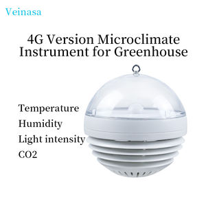Veinasa XS-THGCO2P Instrumento Meteorológico Esférico de Plástico para Microclima, Comunicación 4G, Monitoreo Meteorológico de Temperatura y Humedad, ODM - Product Image 3