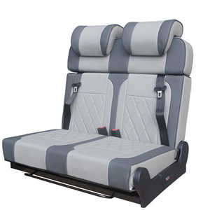 Siège de véhicule utilitaire convertible en lit pour Ford E-Series, mécanisme de basculement robuste pour fourgon utilitaire - Product Image 1
