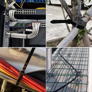 Bridas de Cable Autoblocantes de Nylon 66 Negras FSCAT, 100 Piezas, Plástico, 4.8x370mm, Buena Resistencia a la Tracción, Uso Eléctrico UL - Product Image 6
