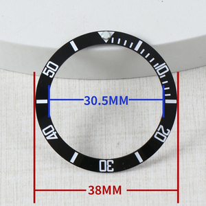 ขอบนาฬิกาขนาด 38 มม. วัสดุเซรามิก/อะลูมิเนียม สำหรับนาฬิกา <span class=keywords><strong>Submariner</strong></span> <span class=keywords><strong>Seiko</strong></span> Mods สำหรับ GMT Yacht-master NH35 อุปกรณ์เสริมนาฬิกา ตัวเรือน แหวนขอบตัวเรือน - Product Image 3