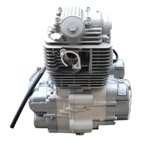 Ensemble moteur Zongshen CB250F neuf, à tête large, refroidi par air, pour karts, 17 modèles T4 Hengjian, moteur de remplacement d'origine d'usine