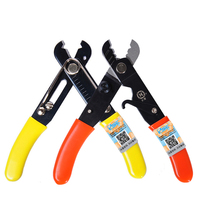 Sanburg Miller Pliers 223H/S144H Pengupas Serat Optik Tiga Bagian C151 Gunting Bergerigi FTTH Pegangan Nyaman Pegangan Ergonomis