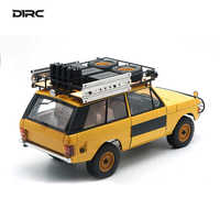 D1RC Nouvelle voiture de simulation Land Rover Range Rover de deuxième génération avec châssis métallique 1:10, modèle Camel Cup Climbing Car, empattement 313