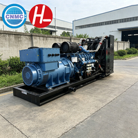 Générateur à gaz à châssis ouvert 200KW 300KW 500KW triphasé 50Hz au gaz naturel, biogaz, GPL pour les champs pétrolifères et l'exploitation minière