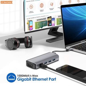 <span class=keywords><strong>Usb</strong></span> Splitter cho máy tính xách tay AC Adapter <span class=keywords><strong>Bluetooth</strong></span> loại C HUB 11 cổng adapter điện thoại di động Docking Ethernet C 11 trong 1 <span class=keywords><strong>USB</strong></span> loại C HUB - Product Image 6