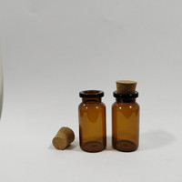 Bouteille en verre sur mesure avec bouchon en liège, pot en verre avec bouchon en bois, flacon en verre avec bouchon en liège