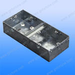 Kim loại hộp nối bs4662 điện sắt hộp nối 3x3 gi trở lại hộp - Product Image 4