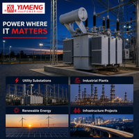 Transformateur de puissance immergé dans l'huile 33KV 5000kVA avec changeur de tension sous charge pour postes de transformation