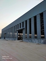 Taller de Almacenamiento Exterior Prefabricado con Estructura de Acero Ligero de Diseño Moderno para Almacenes, Edificio de Almacén de Acero