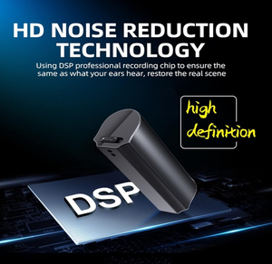 Enregistreur vocal numérique QZT Q73 professionnel, 64 Go, 365 jours d'autonomie en veille, enregistreur vocal miniature à activation vocale - Product Image 2