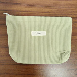 Bolsa <span class=keywords><strong>de</strong></span> cosméticos <span class=keywords><strong>de</strong></span> <span class=keywords><strong>pana</strong></span> portátil con cremallera, bolsas <span class=keywords><strong>de</strong></span> maquillaje grandes, organizador <span class=keywords><strong>de</strong></span> artículos <span class=keywords><strong>de</strong></span> tocador <span class=keywords><strong>de</strong></span> viaje suave, estuche <span class=keywords><strong>de</strong></span> lápices lavable, almacenamiento <span class=keywords><strong>de</strong></span> <span class=keywords><strong>joyas</strong></span> - Product Image 1